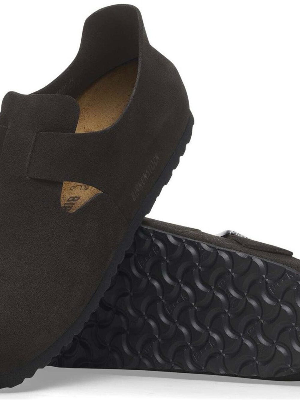 Black Suede Birkenstock London size 37 Regular